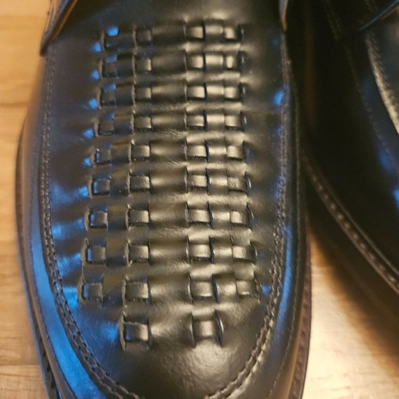 New, Only Tried On, Late 1960s Style Derby Weave Men\'s Dress Shoe US 11 main image 4